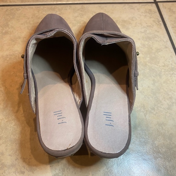 J. Jill studded suede clog mules size 9.5 - Picture 2 of 9